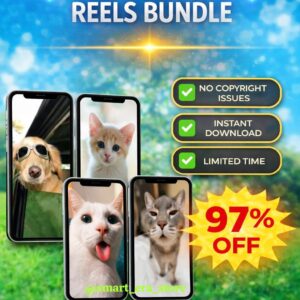 π» Cute Cat Reels Bundle β 500+ Viral Videos | Only βΉ29