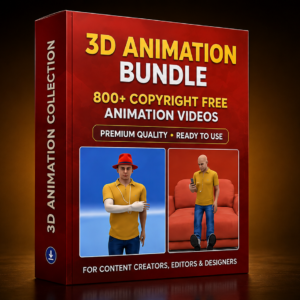 800+ Copyright-Free 3D Animation Videos Bundle | Ready-to-Use Content