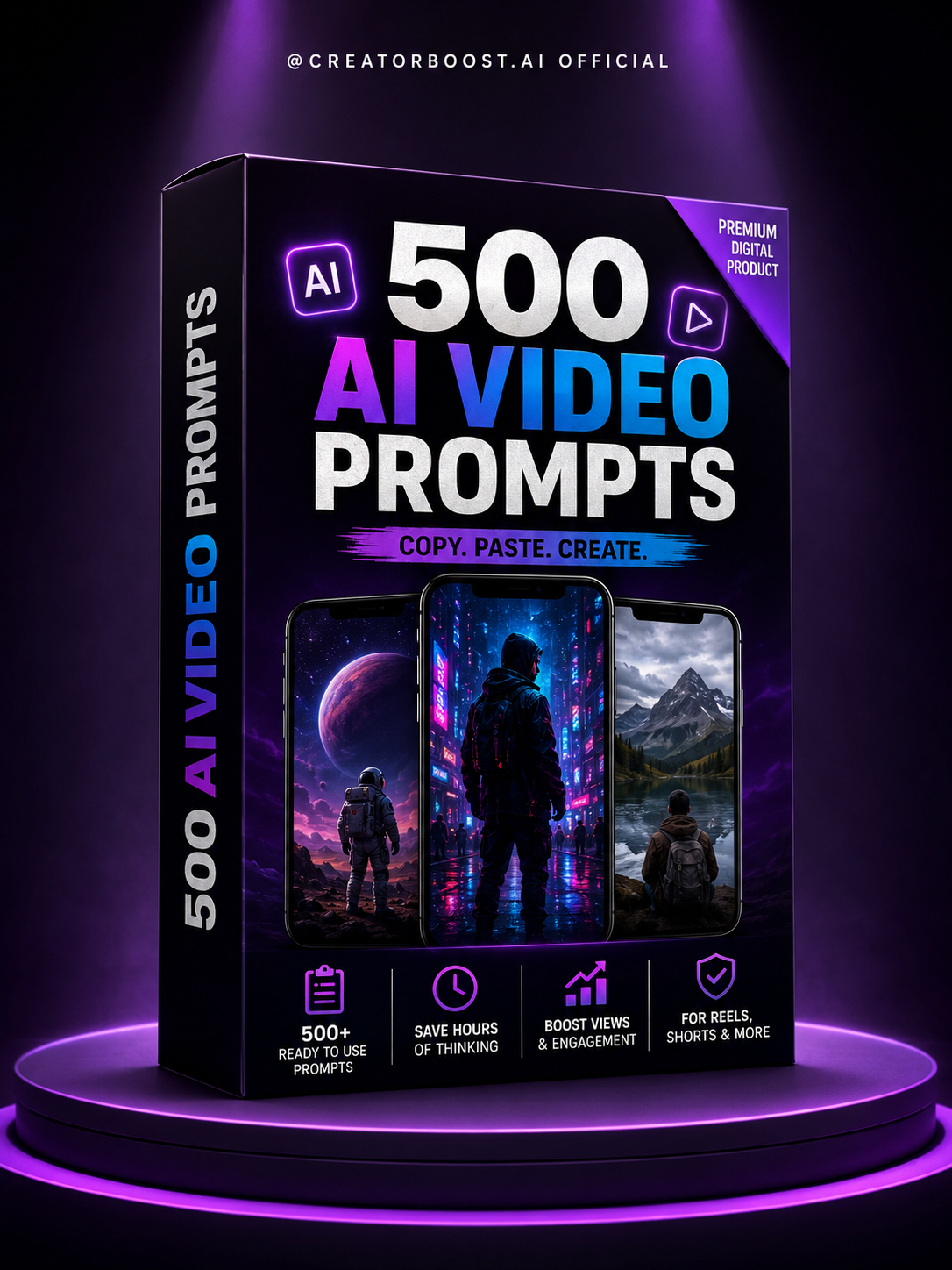 500 AI VIDEO PROMPTS