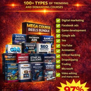 Mega Video Courses Bundle – 100+ Types of Courses (All-in-One Pack)
