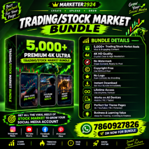 5,000+ PREMIUM 4K ULTRA TRADING / STOCK MARKET BUNDLE