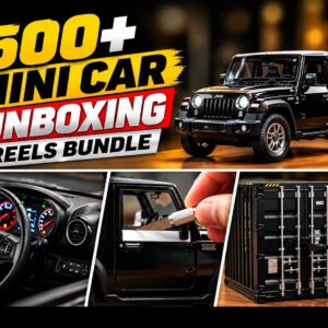 500+ Mini Car Unboxing Reels Bundle 🚗 | Viral Car Unboxing Videos | Reels Content Pack
