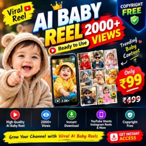 2000+AI Baby-Viral Baby Video Pack