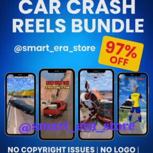 Car Crash Reels Bundle (2500+ Clips) 🚗💥 Viral Content Pack