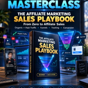 AFFILIATE MARKETING MASTERCLASS – THE AFFILIATE MARKETING SALES PLAYBOOK