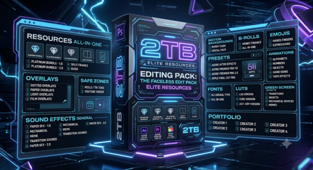 THE FACELESS EDIT PACK RESOURCES