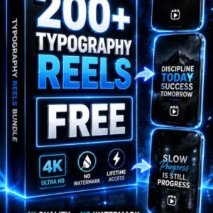 2000+ Typography Reels bundle