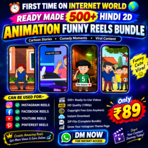 500+ ANIMATION FUNNY REELS BUNDLE