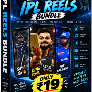 IPL CRICKET REELS BUNDLE