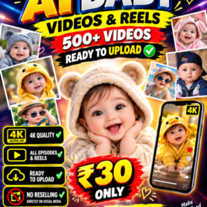 500+ AI Baby Reel Bundle