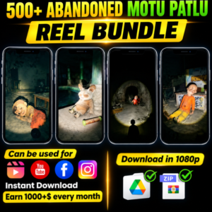 500+ ABANDONED MOTU PATLU REEL BUNDLE