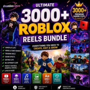 3000+ ROBLOX REELS BUNDLE 🔥