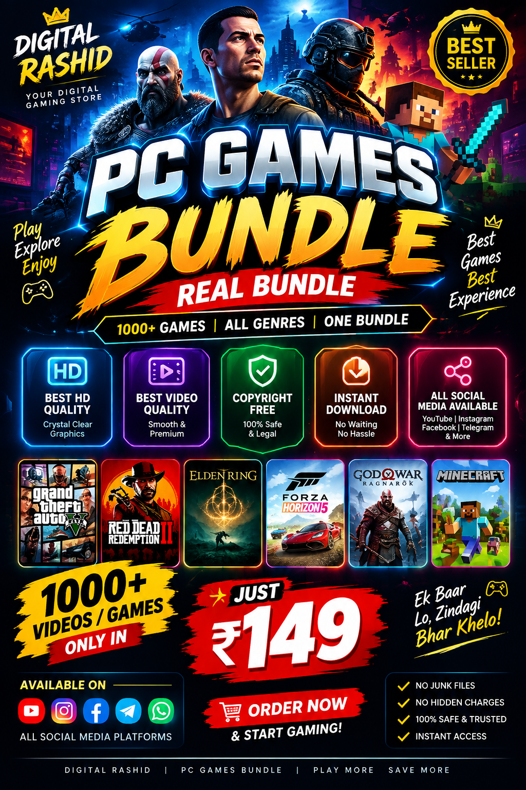 1000+ Pc Games Bundle