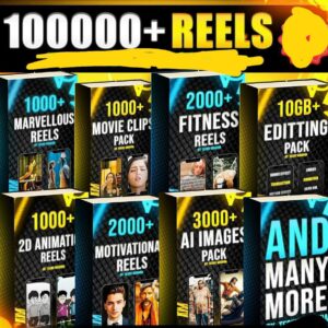 100000+ Copy & Paste Reels Bundle | Viral Reels Mega Pack 🚀