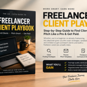 Freelancer Client Playbook – Find Clients, Pitch Smart & Get Paid