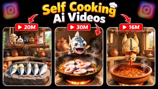 SELF-COOKING AI VIDEOS BUNDLE π₯