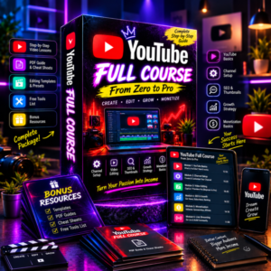 YouTube Full Course From Zero to Pro