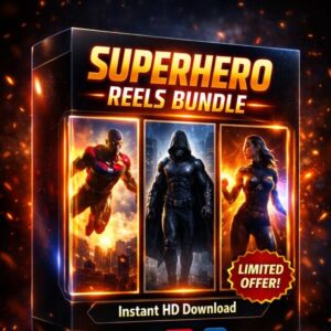 Marvel & Super Hero reels bundle