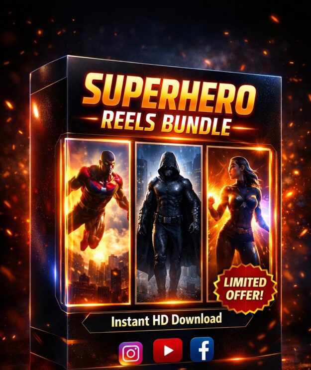 Marvel & Super Hero reels bundle