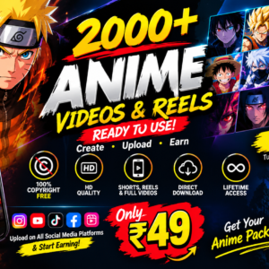 🔥 2000+ ANIME REEL VIDEO BUNDLE 🔥