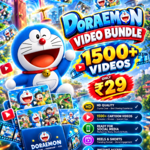 1500+ VIDEO DOREMON BUNDLE