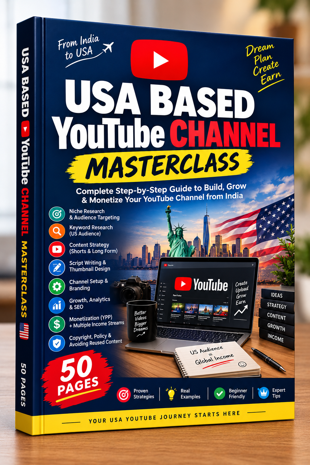 USA YouTube Masterclass – From Zero to Channel Growth