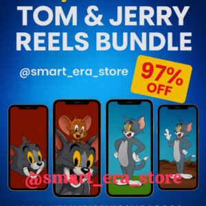2500+ Tom & Jerry Reels Bundle – Classic Cartoon Viral Reels (₹29 Only)